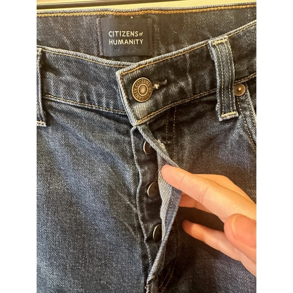 Citizens of Humanity The Adler Classic Slim-Straight Luxury Jeans Men's 32 Denim
